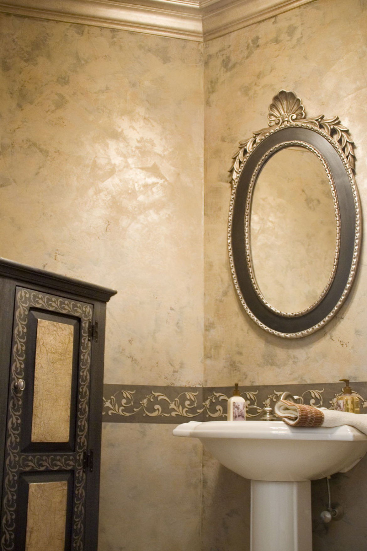 Jewel Box powder room