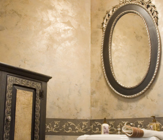 Jewel Box powder room