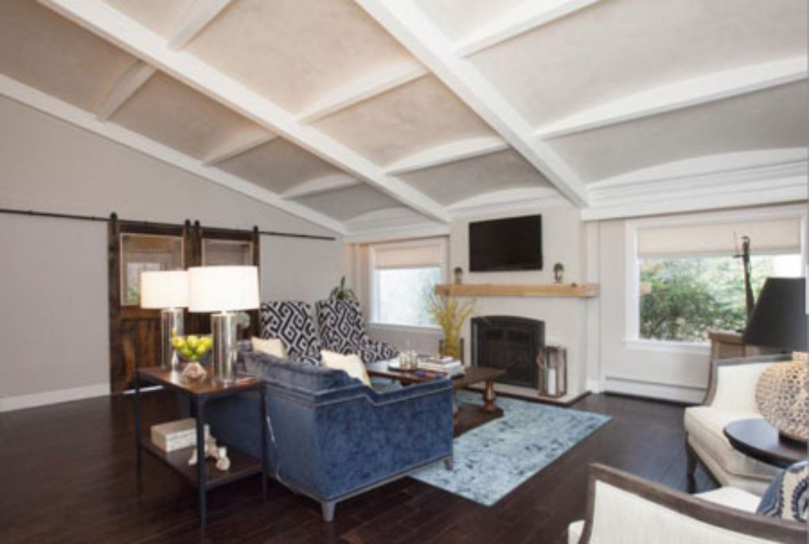 Coffered Ceilings on Property Brothers job