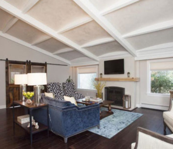 Coffered Ceilings on Property Brothers job