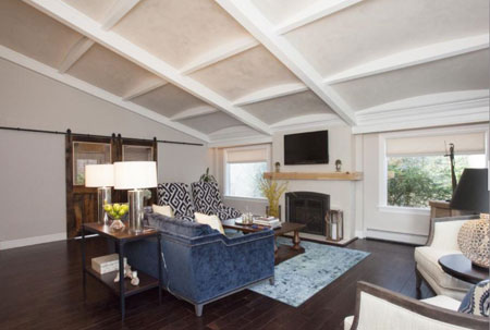 Coffered Ceilings on Property Brothers job