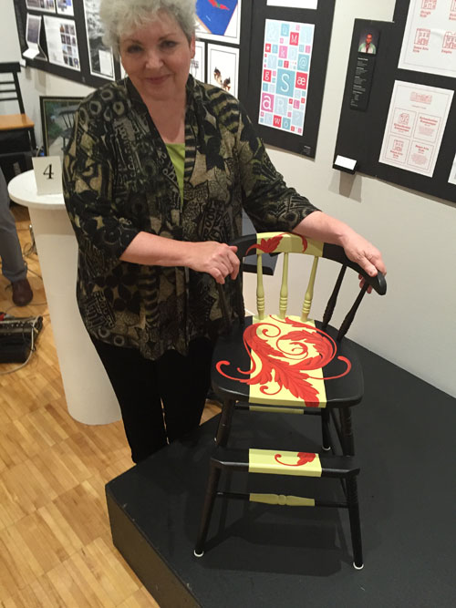 Chair-ity Auction Chair