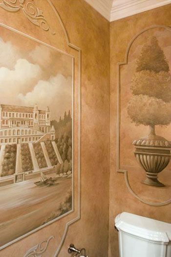 Trompe L'oeil tapestry