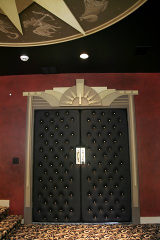 Upholstered doors