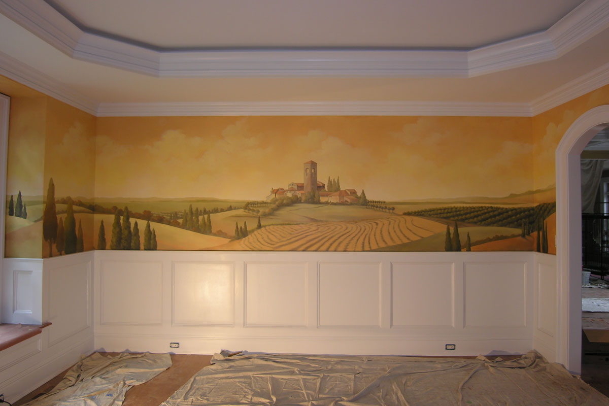 Sunny Tuscany Mural