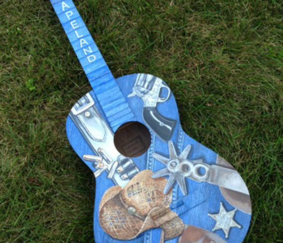 Painted Guitar