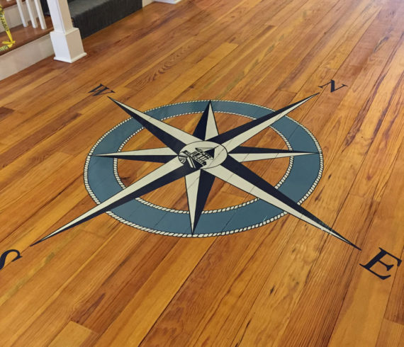 Finished Compass Rose