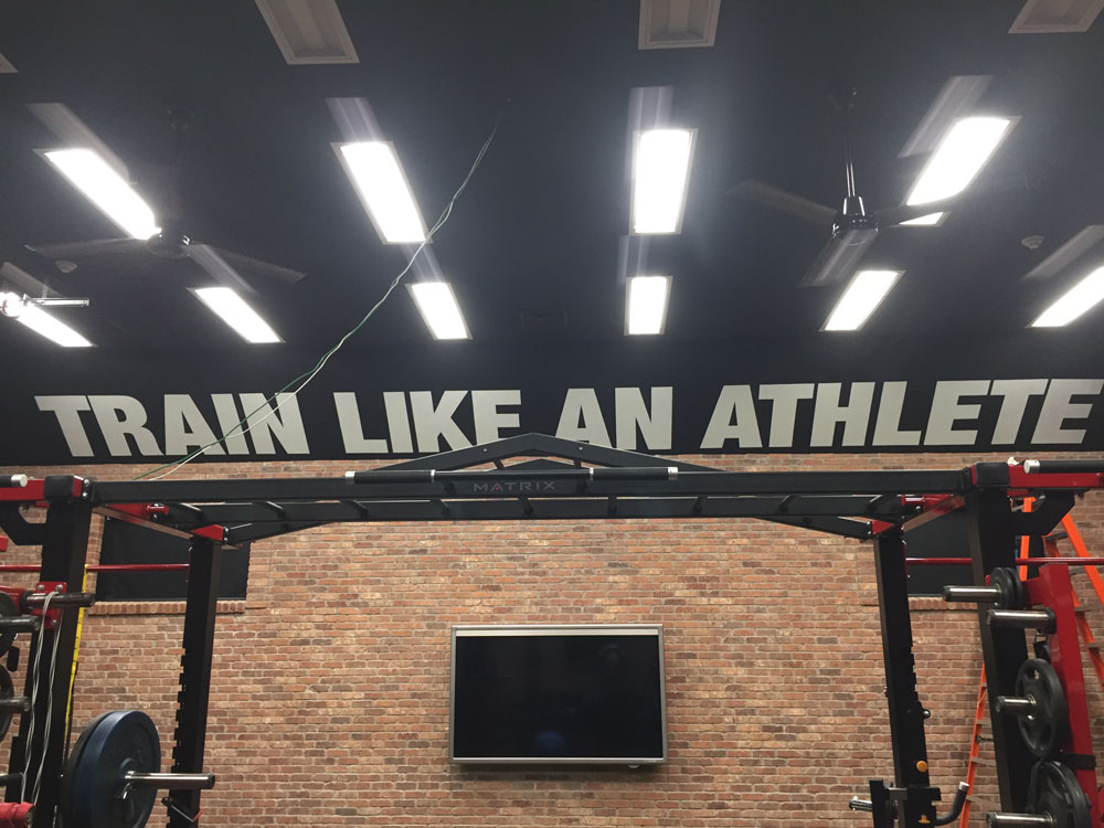 The Finished Sign - Train Like An Athlete