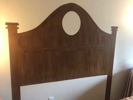 Headboard step 1