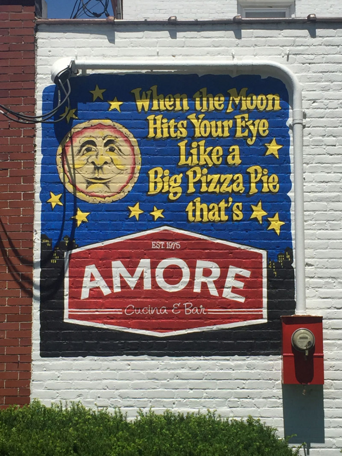 Amore Brick Mural