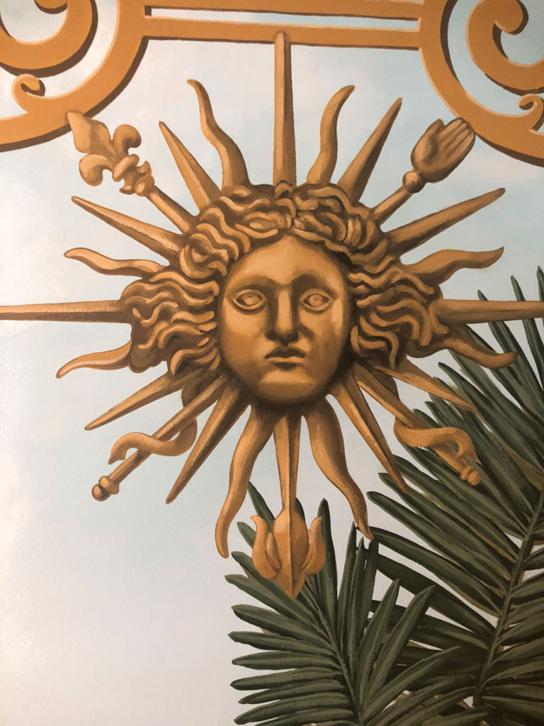 Sun King detail