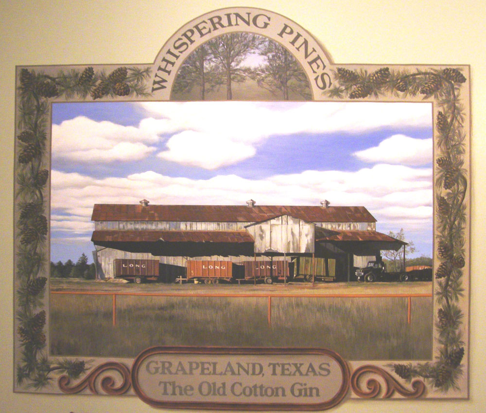 Grapeland Mural