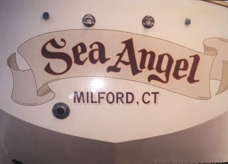 Sea Angel Name on Boat