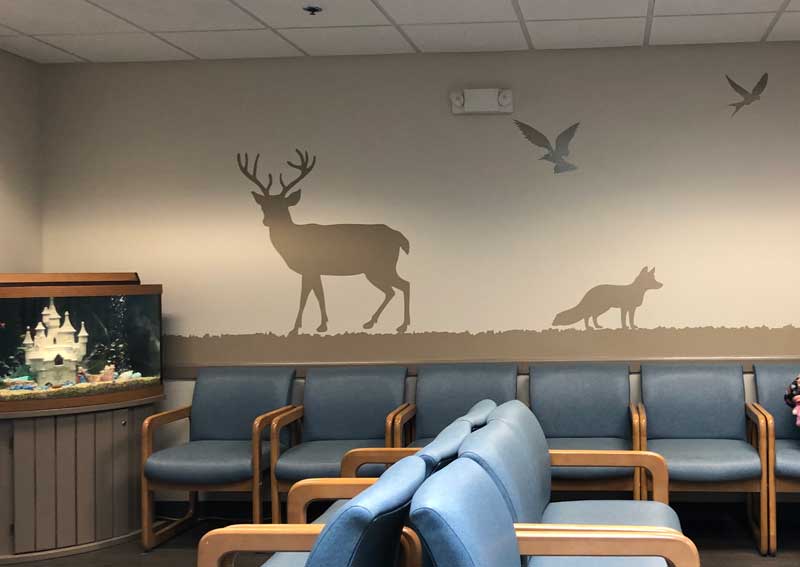 Waiting Room Decals