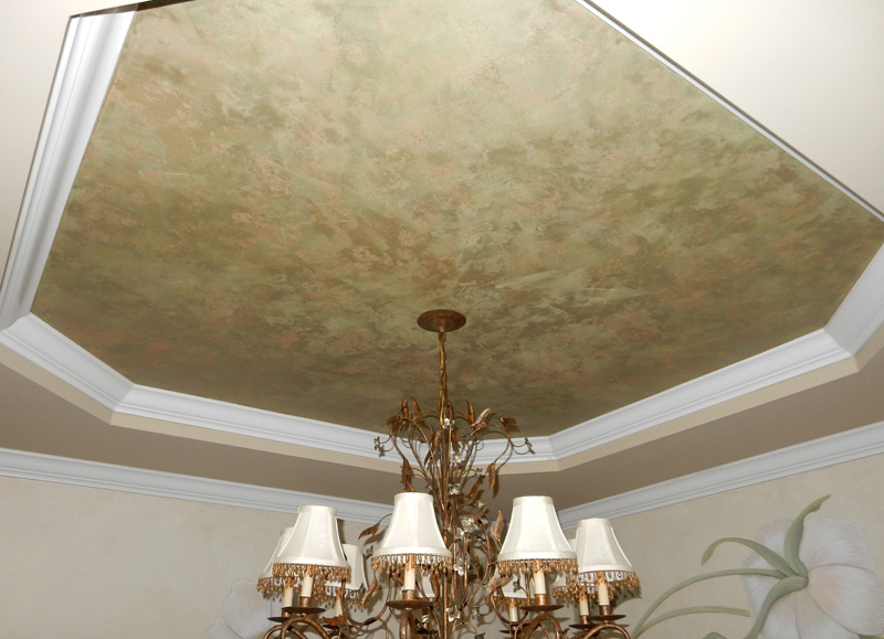 Lusterstone on the ceiling