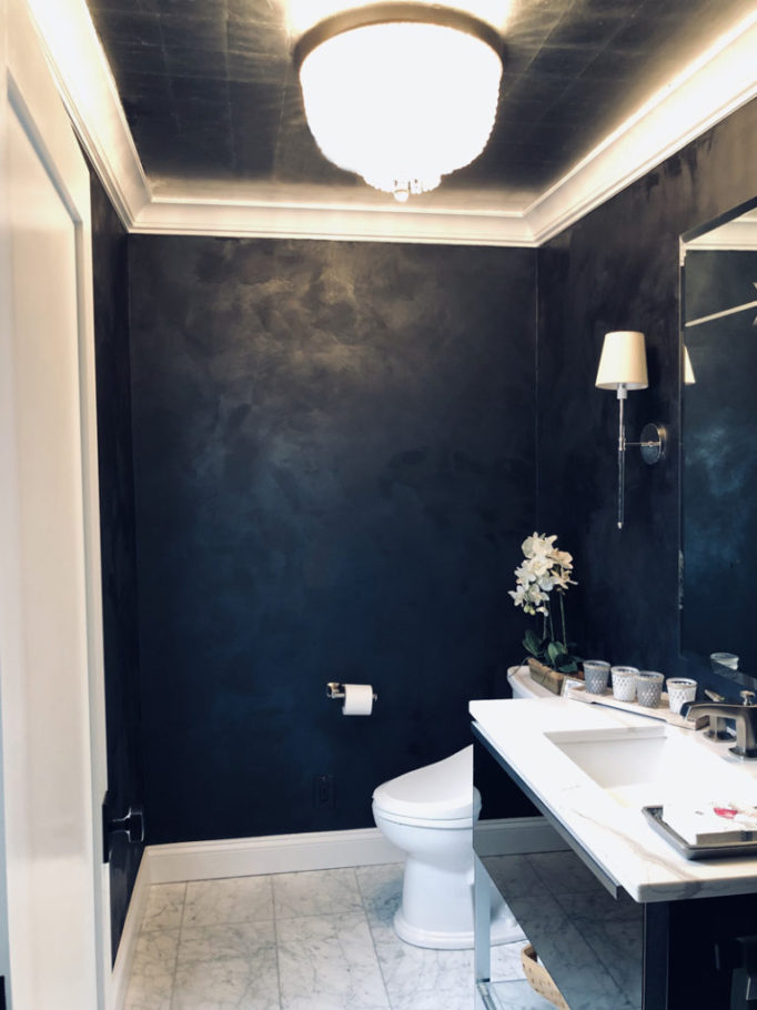 Inkwell powder room