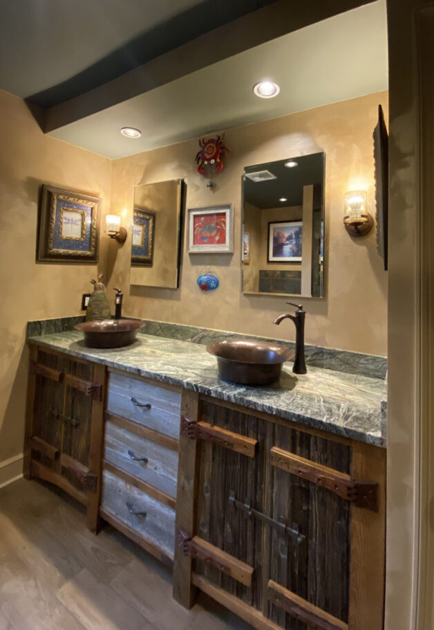 Finished bathroom