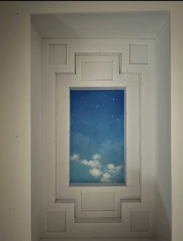 Concept drawing of the sky