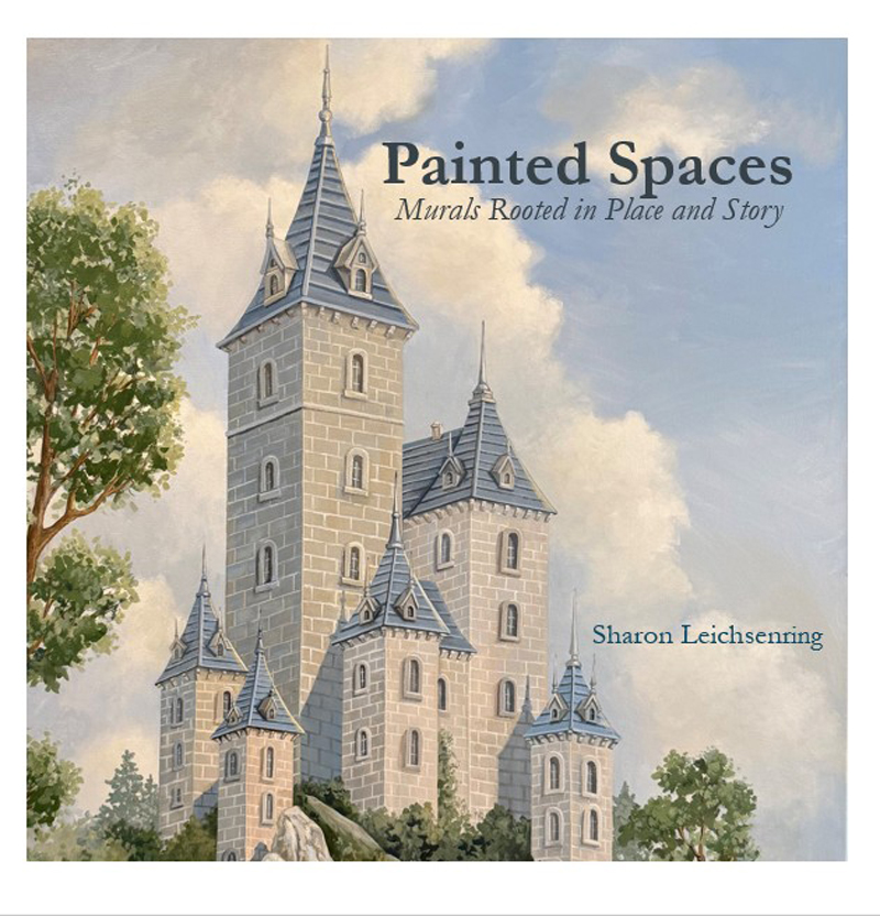 Front Cover of "Painted Spaces"